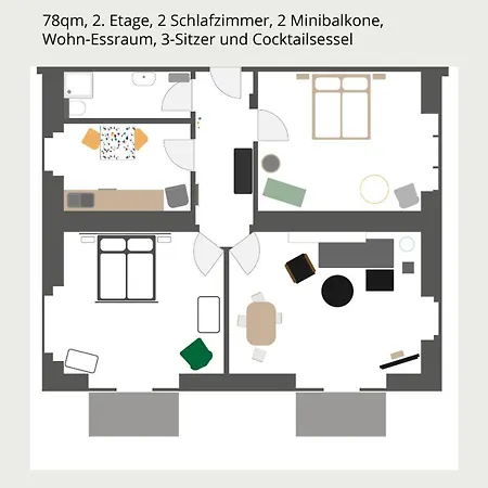 Haus Alleegarten 度假居 *